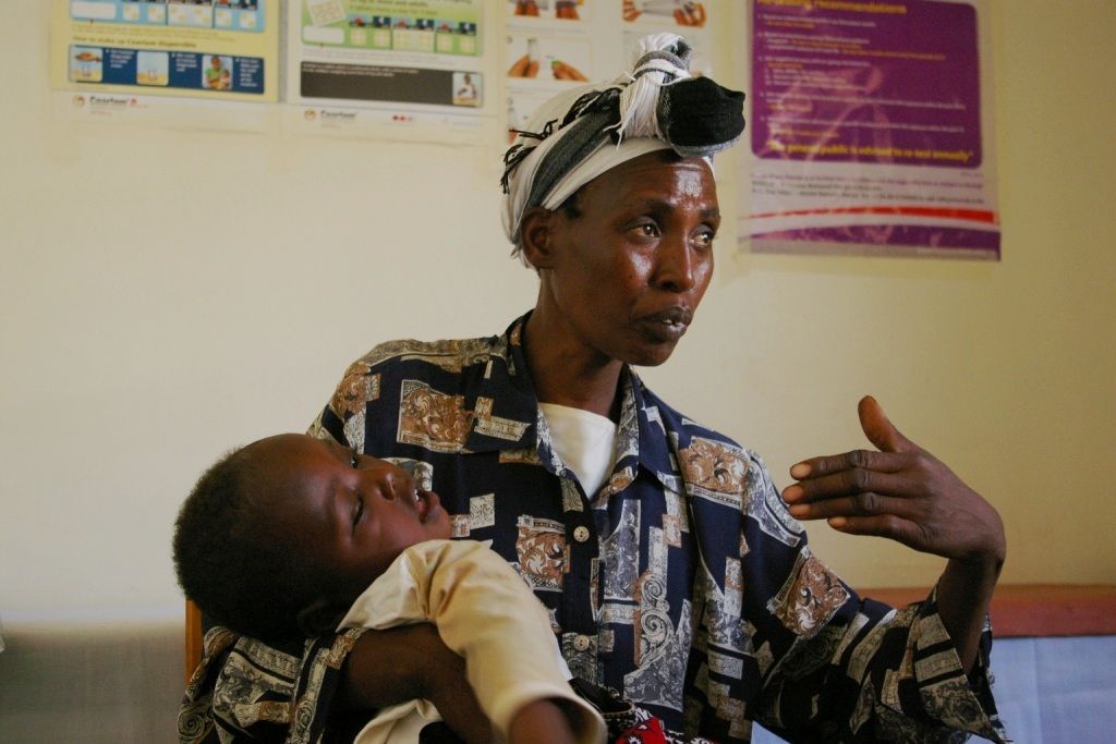 ケニアのお母さんとのZOOMインタビューの様子