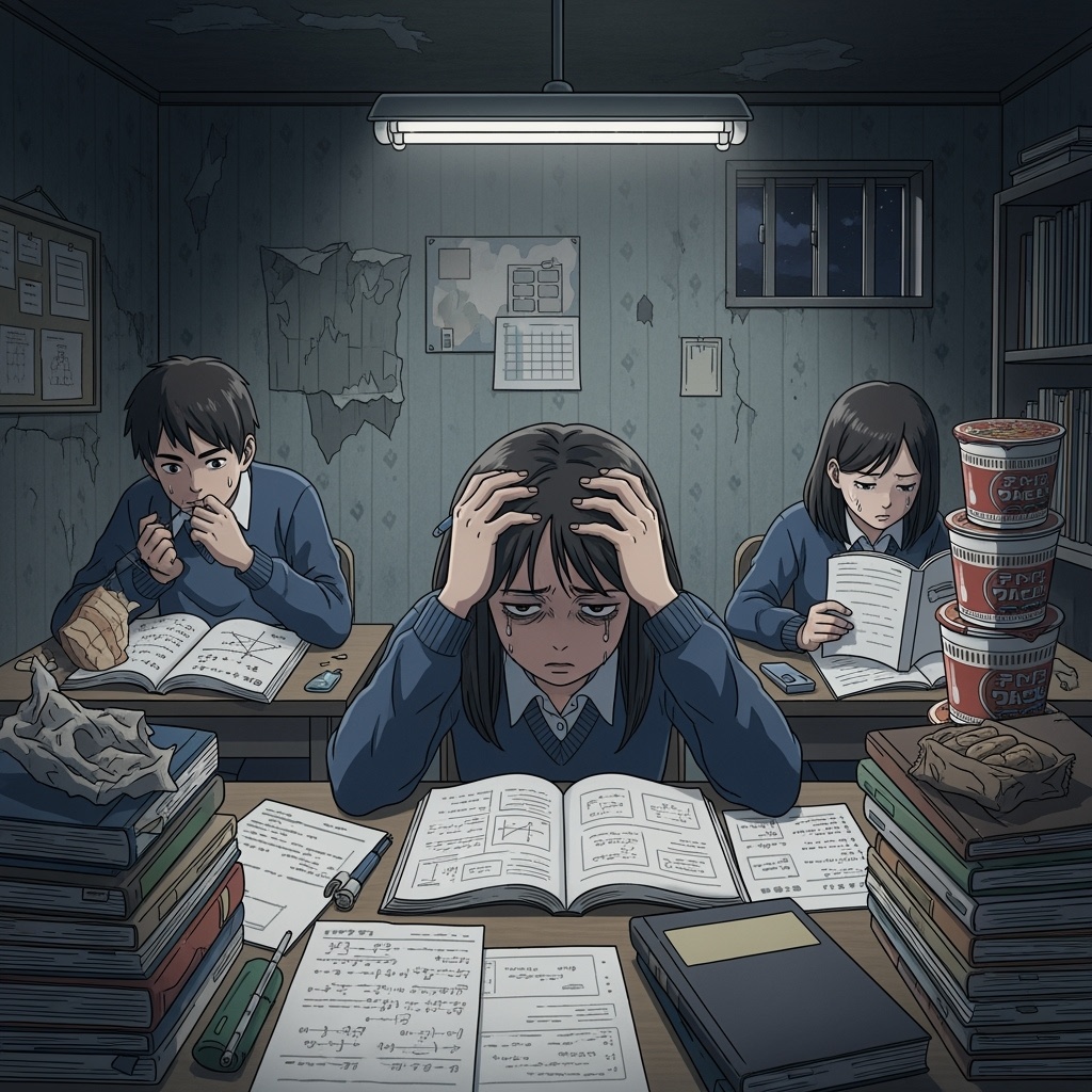 従来の入試対策の限界を表現した画像